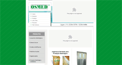 Desktop Screenshot of osmed.com.br