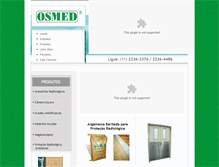 Tablet Screenshot of osmed.com.br